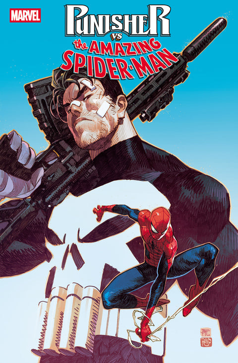Punisher vs. Spider-Man 1 Comic Dike Ruan Variant Marvel Comics 2026