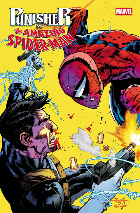 Punisher vs. Spider-Man 2 Comic Jonas Scharf Marvel Comics 2026