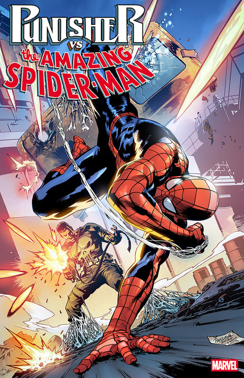 Punisher vs. Spider-Man 2 Comic Carlo Pagulayan Variant (1:25) Marvel Comics 2026
