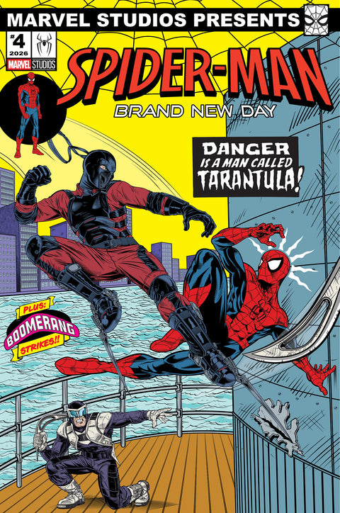 Punisher vs. Spider-Man 2 Comic Adam Stafford Spider-man: Brand New Day Marvel Studios Variant Marvel Comics 2026