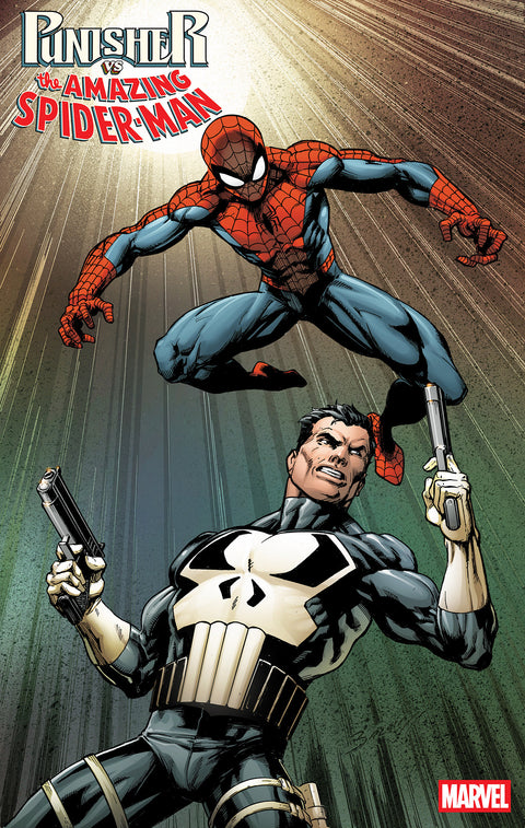 PUNISHER VS. SPIDER-MAN #3 MARK BAGLEY VARIANT Marvel Dan Abnett Alvaro Lopez Mark Bagley