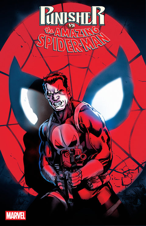 PUNISHER VS. SPIDER-MAN #4 ADAM GORHAM VARIANT 1:25 Marvel Dan Abnett Alvaro Lopez Adam Gorham