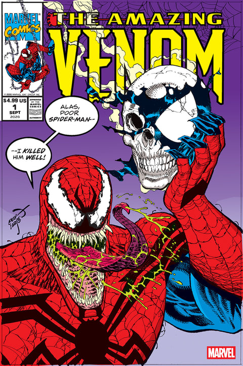 The Amazing Venom 1 Comic Homage Variant Marvel Comics 2026