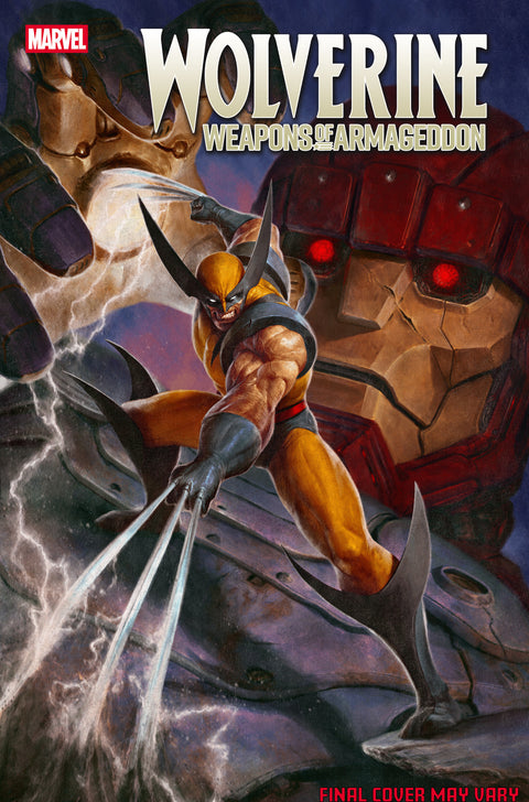 Wolverine: Weapons of Armageddon 1 Comic Dave Rapoza Variant Marvel Comics 2026