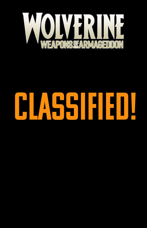 Wolverine: Weapons of Armageddon 3 Comic Foreshadow Variant Marvel Comics 2026