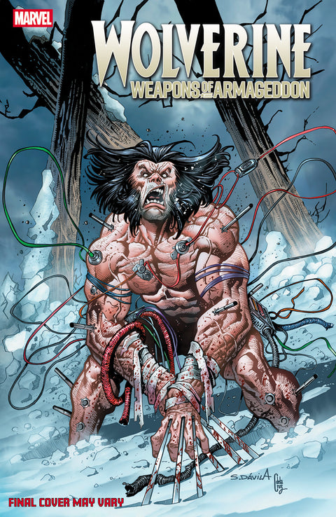Wolverine: Weapons of Armageddon 3 Comic Sergio Dávila Variant Marvel Comics 2026