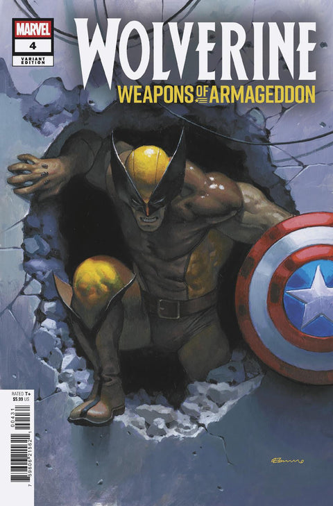 Wolverine: Weapons of Armageddon 4 Comic Fabrizio De Tommaso Variant Marvel Comics 2026
