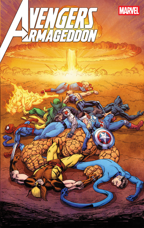 AVENGERS: ARMAGEDDON #5 MARK BAGLEY VARIANT 1:25 Marvel Chip Zdarsky Delio Diaz Mark Bagley