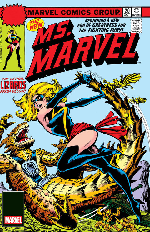 MS. MARVEL #20 FACSIMILE EDITION Marvel Chris Claremont Dave Cockrum Dave Cockrum