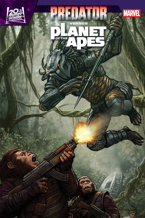 PREDATOR VS. THE PLANET OF THE APES #1 Marvel Greg Pak Alan Robinson Stonehouse