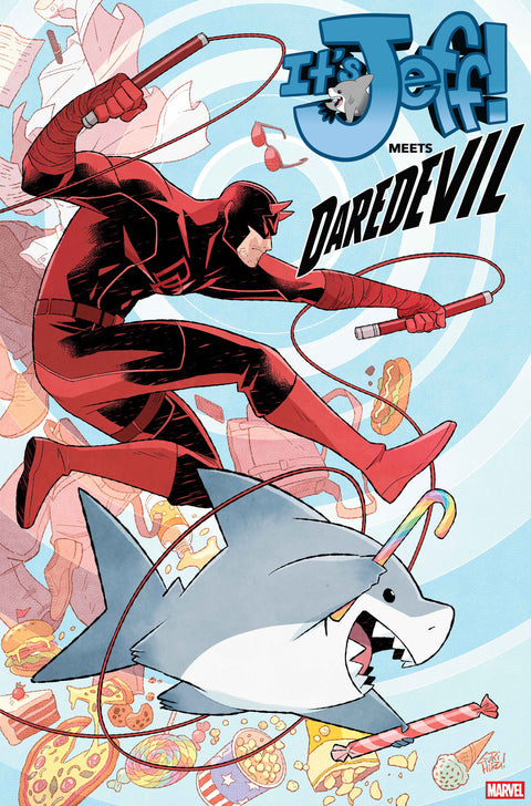 It's Jeff Meets Daredevil 1 Comic Gurihiru Marvel Comics 2026