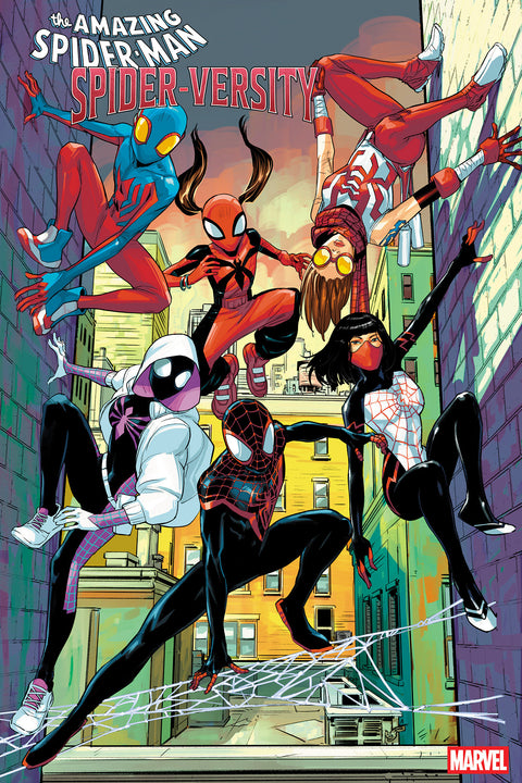 AMAZING SPIDER-MAN: SPIDER-VERSITY #4 MATTEO LOLLI VARIANT 1:25 Marvel Jordan Morris Pere Perez Matteo Lolli