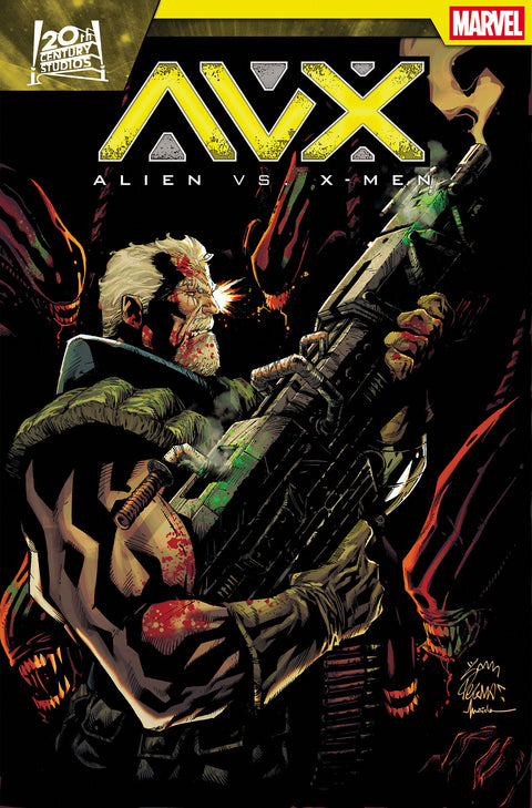 ALIEN VS. X-MEN #2 Marvel Kieron Gillen Geraldo Borges Ryan Stegman