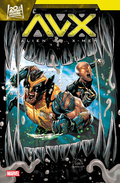 ALIEN VS. X-MEN #4 Marvel Kieron Gillen Geraldo Borges Ryan Stegman