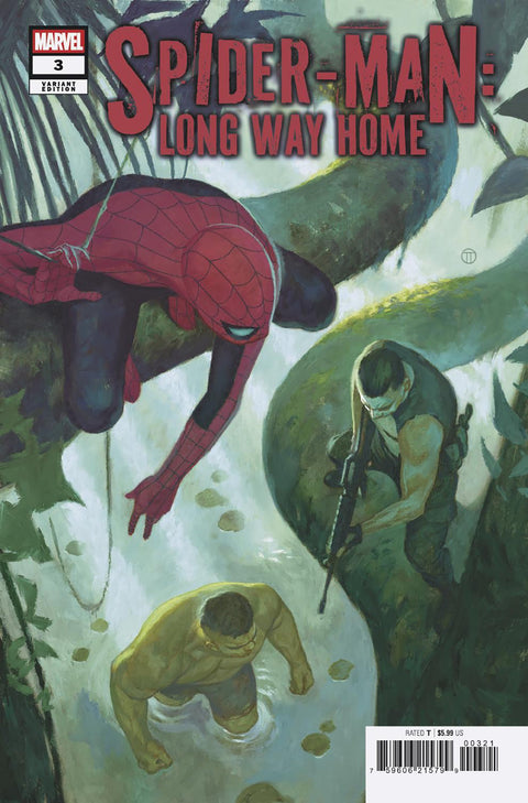 Spider-Man: Long Way Home 3 Comic Julian Totino Tedesco Variant Marvel Comics 2026