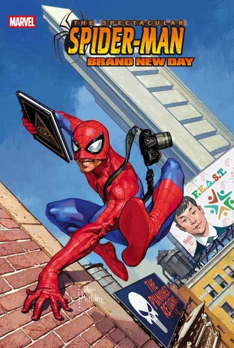 Spectacular Spider-Man: Brand New Day 1 Comic Josemaria Casanovas Homage Variant Marvel Comics 2026
