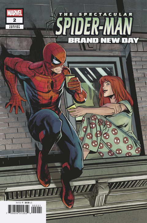Spectacular Spider-Man: Brand New Day 2 Comic Francesco Manna Variant Marvel Comics 2026