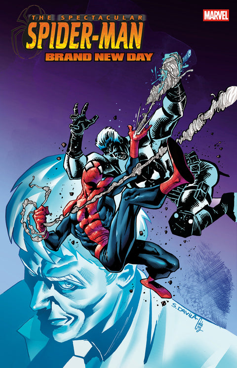SPECTACULAR SPIDER-MAN: BRAND NEW DAY #3 SERGIO DAVILA VARIANT 1:25 Marvel Dan Slott Marcus To Sergio Dávila