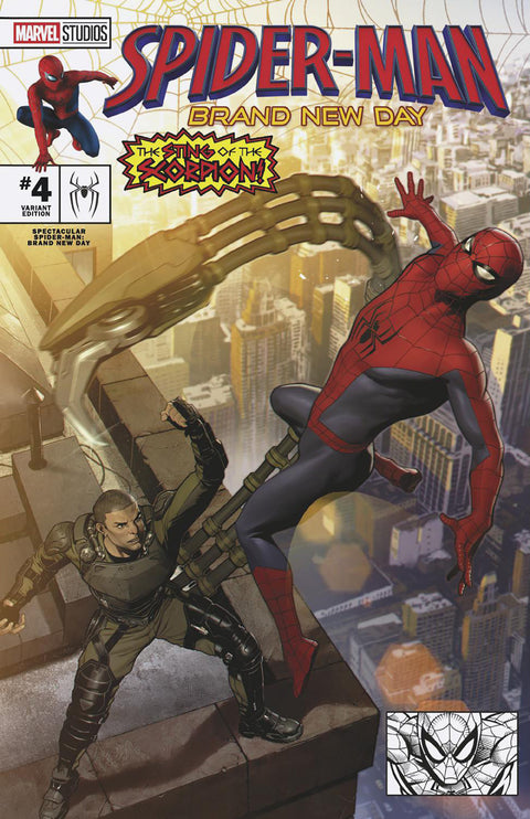 Spectacular Spider-Man: Brand New Day 4 Comic Jorge Molina Spider-man: Brand New Day Marvel Studios Variant Marvel Comics 2026