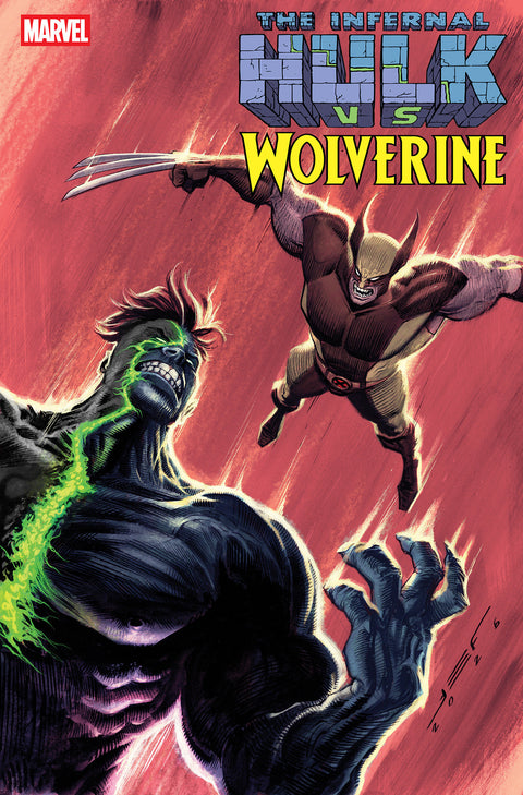 INFERNAL HULK VS. WOLVERINE #1 JUAN FERREYRA VARIANT 1:25 Marvel Phillip Kennedy Johnson Jonas Scharf Juan Ferreyra
