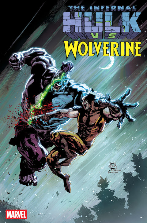 INFERNAL HULK VS. WOLVERINE #1 RYAN STEGMAN VARIANT Marvel Phillip Kennedy Johnson Jonas Scharf Ryan Stegman
