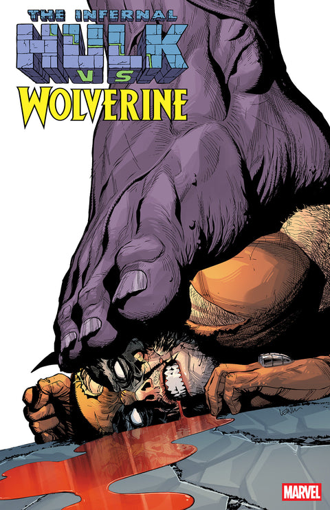 INFERNAL HULK VS. WOLVERINE #1 LEINIL YU VARIANT Marvel Phillip Kennedy Johnson Jonas Scharf Leinil Yu