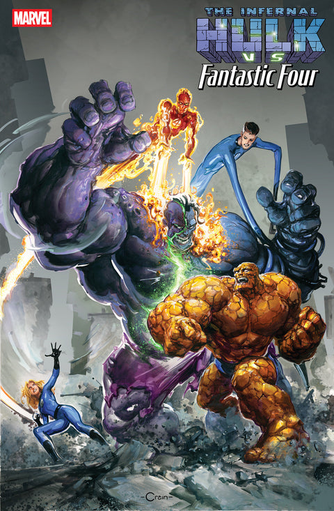 Infernal Hulk vs. Fantastic Four #1 (Cvr B) (2026) Skottie Young Variant