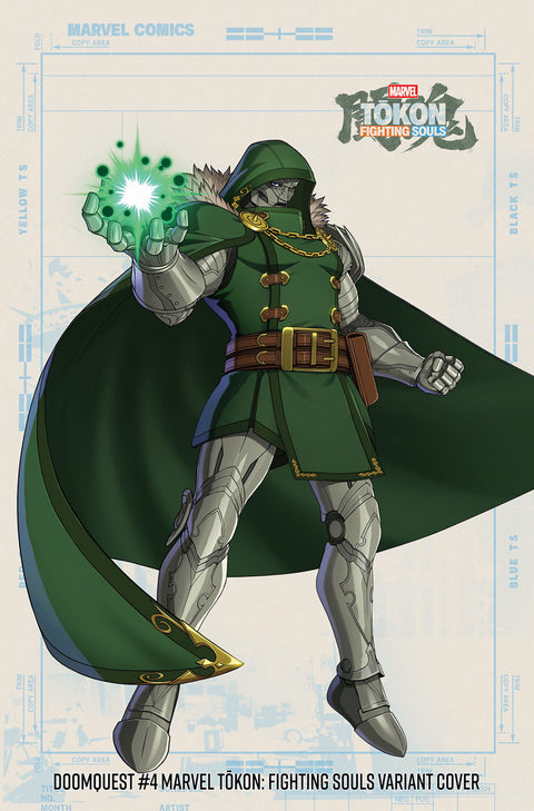 Doomquest 4 Comic Marvel Tokon: Fighting Souls Variant Marvel Comics 2026