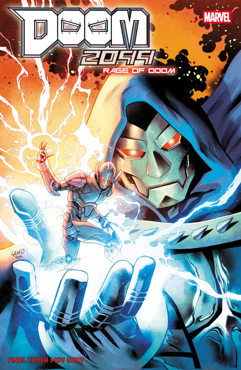 Doom 2099: Rage of Doom 1 Comic Greg Land Incentive Variant (1:25) Marvel Comics 2026