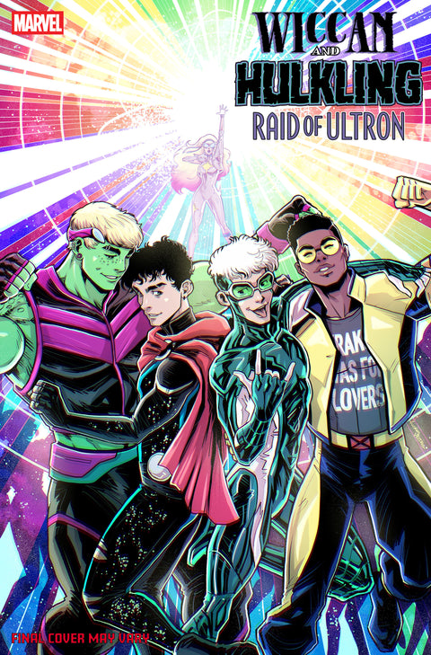 Wiccan and Hulkling: Raid of Ultron 1 Comic Luciano Vecchio Variant Marvel Comics 2026