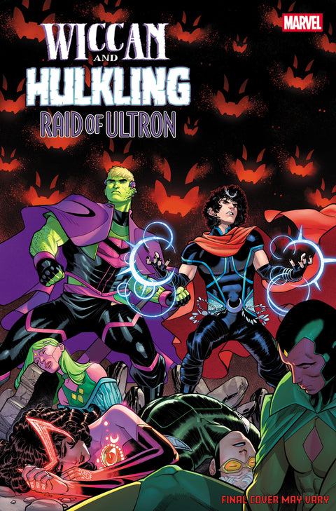 Wiccan and Hulkling: Raid of Ultron 1 Comic Javier Garron Variant Marvel Comics 2026