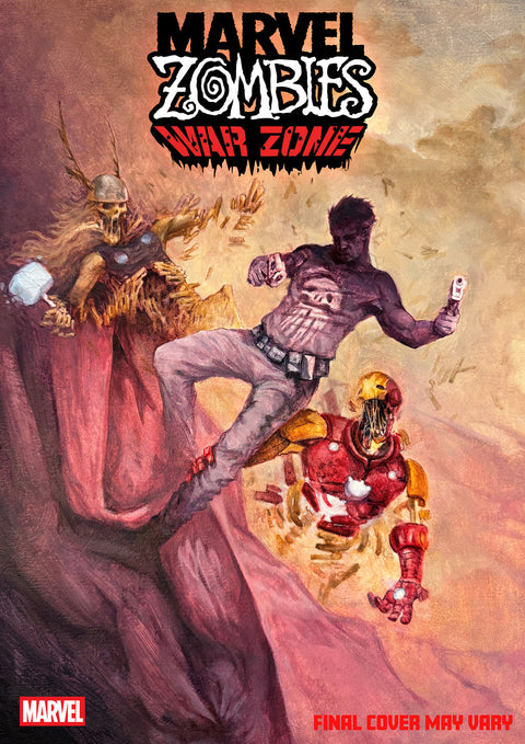 Marvel Zombies: War Zone 1 Comic Domenico Cava Incentive Variant (1:25) Marvel Comics 2026
