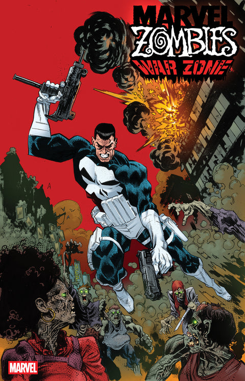 MARVEL ZOMBIES: WAR ZONE #2 SCOTT HEPBURN VARIANT Marvel Tom Waltz Jaime Infante Scott Hepburn