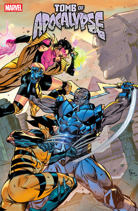 TOMB OF APOCALYPSE #2 FARID KARAMI VARIANT 1:25 Marvel Ashley Allen Domenico Carbone Farid Karami