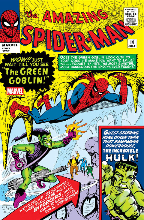 AMAZING SPIDER-MAN #14 FACSIMILE EDITION Marvel Stan Lee Steve Ditko Steve Ditko