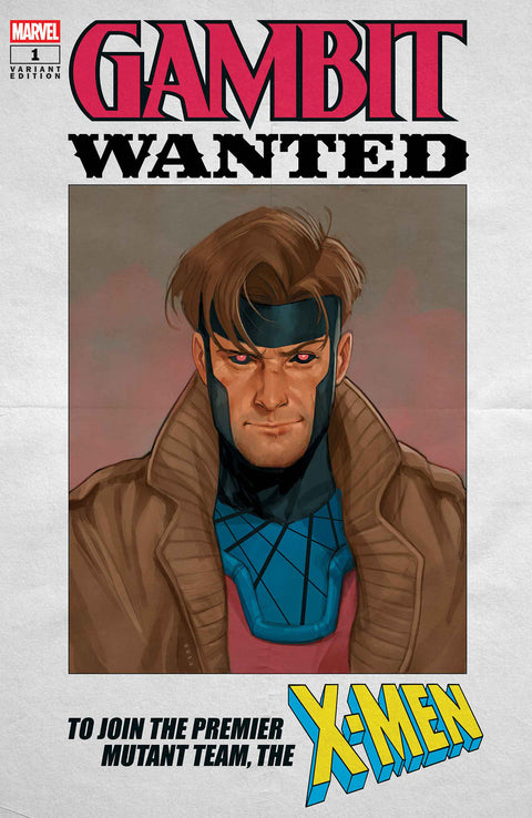 GAMBIT: WANTED #1 PHIL NOTO WANTED VARIANT A Marvel Chris Claremont Robert Gill Phil Noto