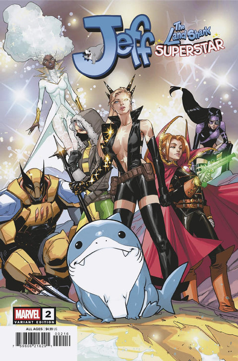 JEFF THE LAND SHARK: SUPERSTAR #2 MATTEO LOLLI VARIANT 1:25 Marvel Kelly Thompson Tokitokoro Matteo Lolli