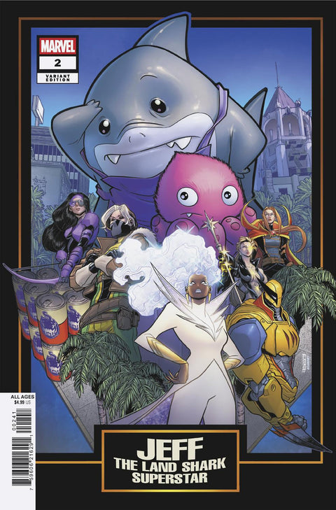 Jeff The Land Shark: Superstar 2 Comic David Baldeón Variant Marvel Comics 2026