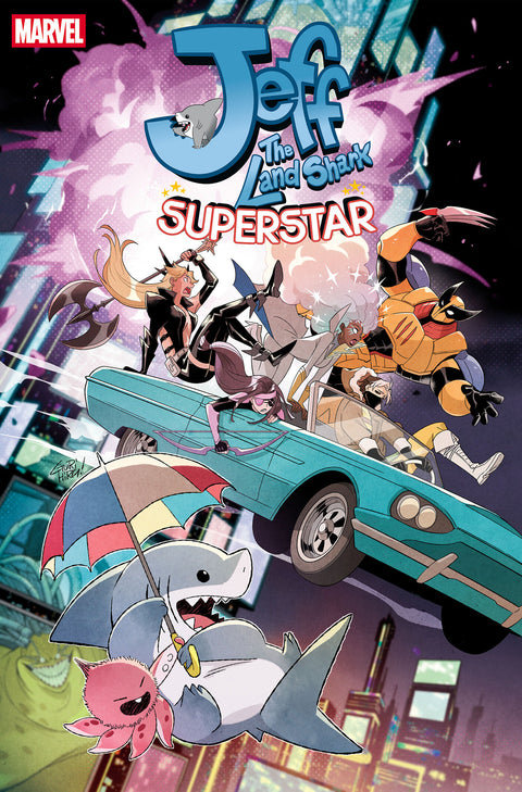 JEFF THE LAND SHARK: SUPERSTAR #4 Marvel Kelly Thompson Tokitokoro Gurihiru