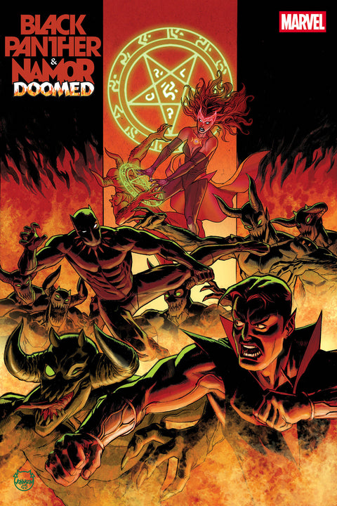 BLACK PANTHER/NAMOR: DOOMED #2 Marvel Ethan S. Parker Stefano Nesi Dave Johnson