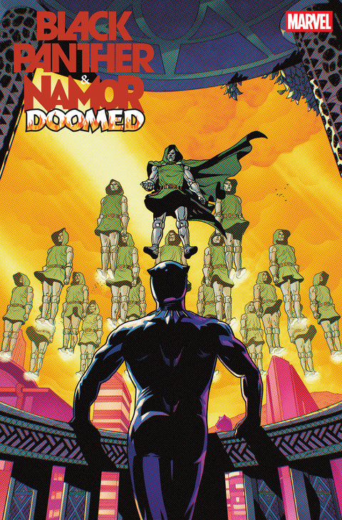 BLACK PANTHER/NAMOR: DOOMED #2 PERE PEREZ VARIANT 1:25 Marvel Ethan S. Parker Stefano Nesi Pere Perez