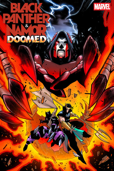 BLACK PANTHER/NAMOR: DOOMED #2 STEFANO NESI VARIANT Marvel Ethan S. Parker Stefano Nesi Stefano Nesi