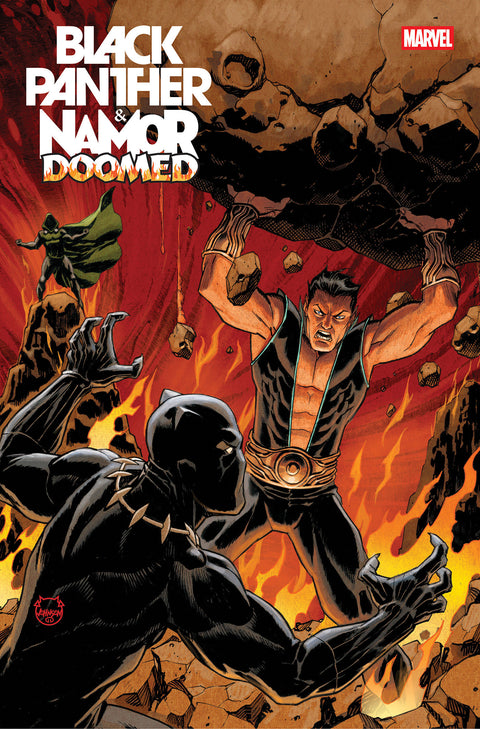 BLACK PANTHER/NAMOR: DOOMED #4 Marvel Ethan S. Parker Stefano Nesi Dave Johnson