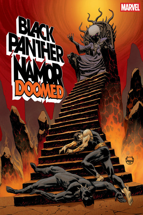 BLACK PANTHER/NAMOR: DOOMED #5 Marvel Ethan S. Parker Stefano Nesi Dave Johnson