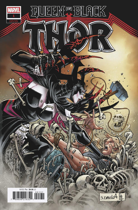 Queen in Black: Thor 1 Comic Sergio Dávila Variant Marvel Comics 2026