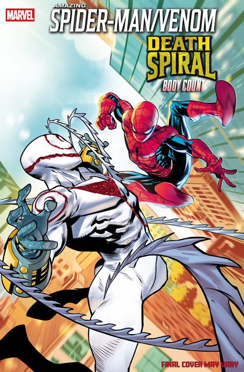 The Amazing Spider-Man / Venom: Death Spiral – Body Count 1 Comic Francesco Manna Incentive Variant (1:25) Marvel Comics 2026