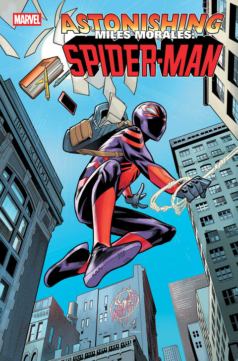 ASTONISHING MILES MORALES: SPIDER-MAN THE ART OF THWIP #1 PACO MEDINA VARIANT Marvel Cody Ziglar Alessandro Miracolo Paco Medina