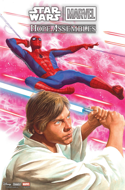 STAR WARS/MARVEL: HOPE ASSEMBLES #1 COVER B ALEX ROSS ALLIANCE VARIANT Marvel Kevin Smith David Marquez Alex Ross