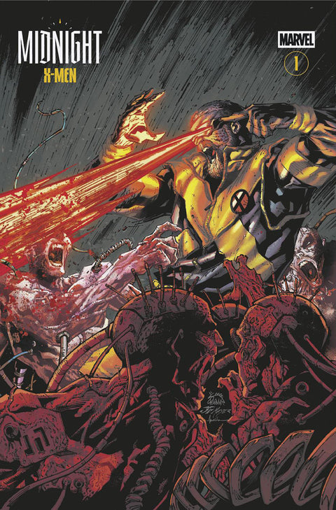 MIDNIGHT X-MEN #1 COVER B RYAN STEGMAN MIDNIGHT BLOODBATH VARIANT Marvel Jonathan Hickman Matteo Della Fonte Ryan Stegman