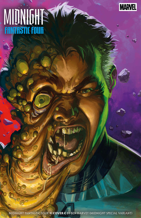 MIDNIGHT FANTASTIC FOUR #1 COVER C BEN HARVEY MIDNIGHT SPECIAL VARIANT Marvel Benjamin Percy Kev Walker Ben Harvey